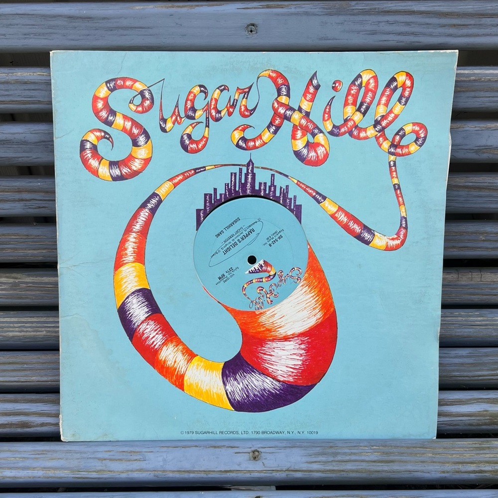 Vintage Sugar Hill Rappers Delight Original Vinyl Record